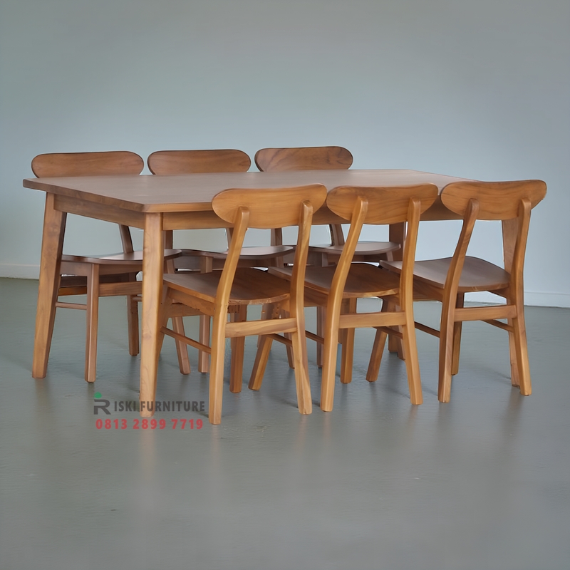 Meja Makan 8 Kursi