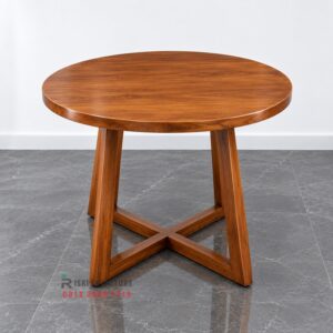 Meja Bundar Cafe Minimalis